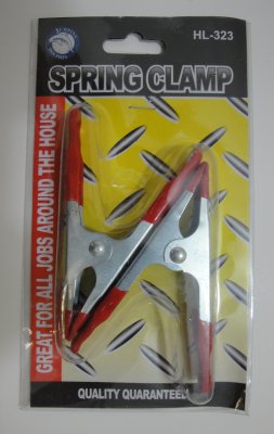 ''2pc 4'''' Metal Spring Clamps''