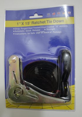 ''1'''' x 15' Ratchet TIE Down''
