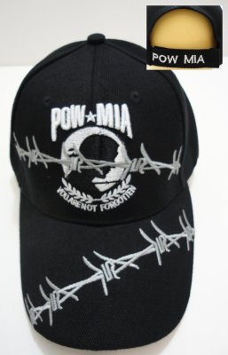 POW/MIA HAT [Barbed Wire]