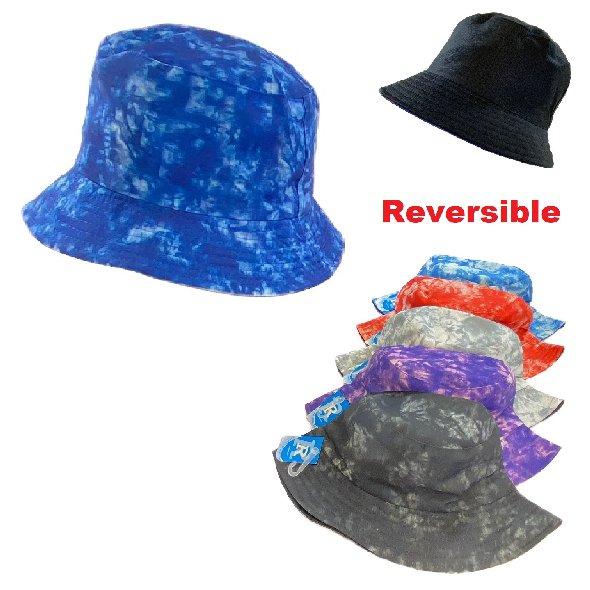 Bucket HAT [Single-Color Tie Dye]