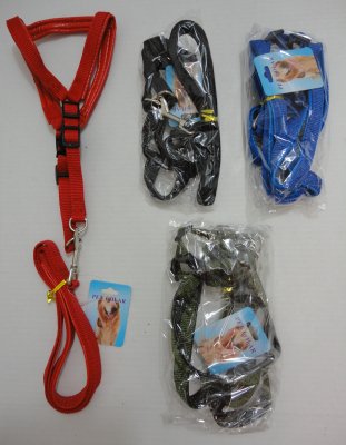 Medium Cushioned DOG Harness with Leash