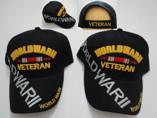 World War II Veteran HAT [Lg Letters]