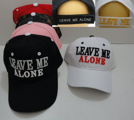 LEAVE ME ALONE HAT
