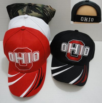 OHIO HAT [Stripes on Bill]