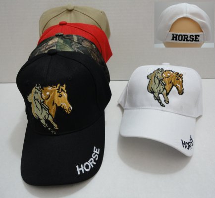 Two HORSEs Hat [HORSE on Bill]