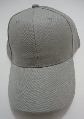 Solid Gray Ball CAP