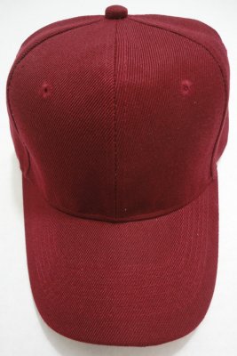 Solid Maroon BALL CAP