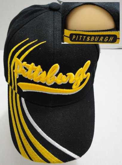 PITTSBURGH Hat [BLACK] Lines Only