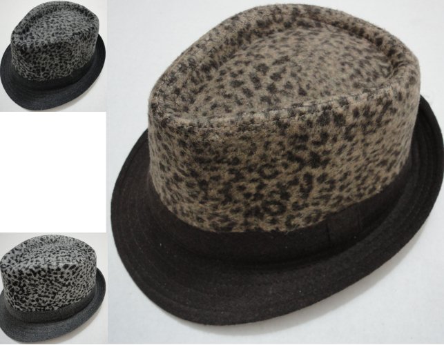 Fedora HAT-Animal Print