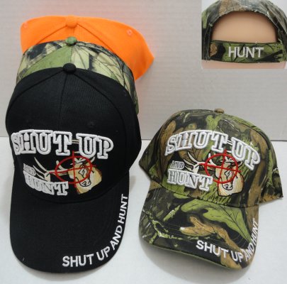 SHUT UP & HUNT HAT *Deer in Crosshairs*