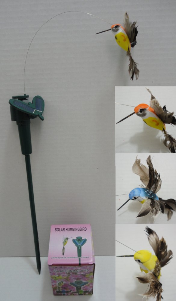 SOLAR Yard Stake [Hummingbird]