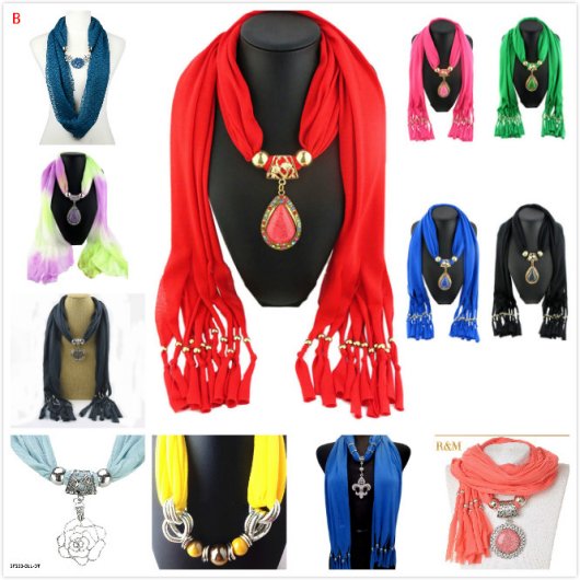 Over Stock Mix & Match Scarf/NECKLACE Sale