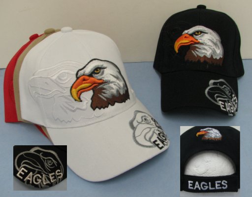 Eagle Head with Shadow HAT-Eagle Shadow on Bill