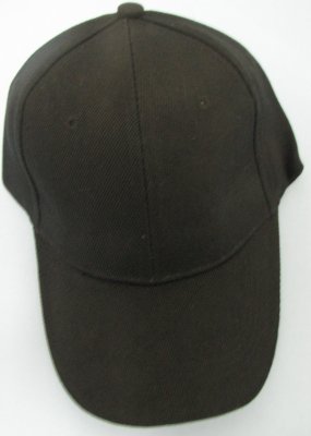 Solid Black BALL CAP