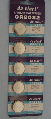 5pk CR2032 BATTERIES