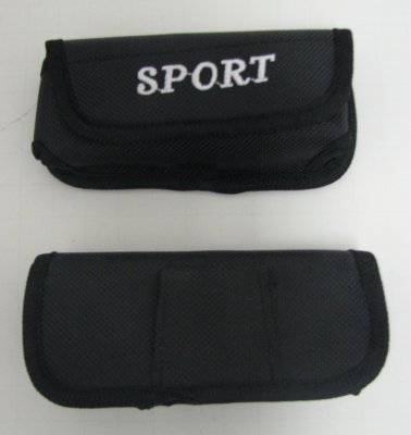 Black Nylon SPORT CELL PHONE Case