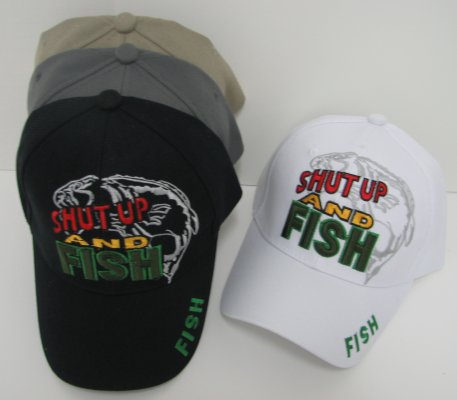 Shut Up and Fish HAT