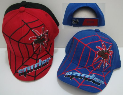 Child's SPIDER HAT with Web & Spider