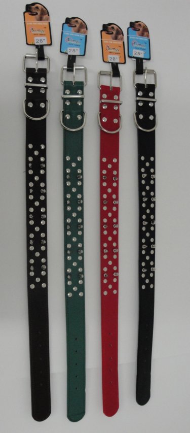 ''28'''' Heavy Duty DOG Collar with Spikes''