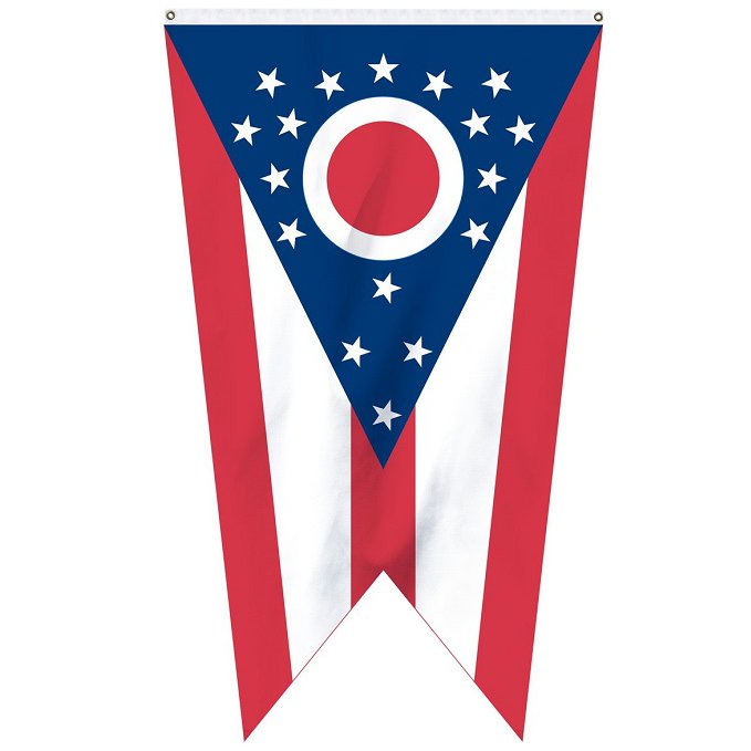 3'x5' OHIO FLAG