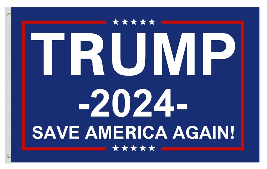 3'x5' FLAG Trump 2024 SAVE AMERICA AGAIN!