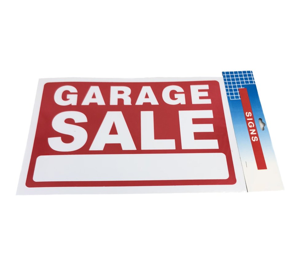 ''11.8''''x7.9'''' SIGN [GARAGE SALE]''