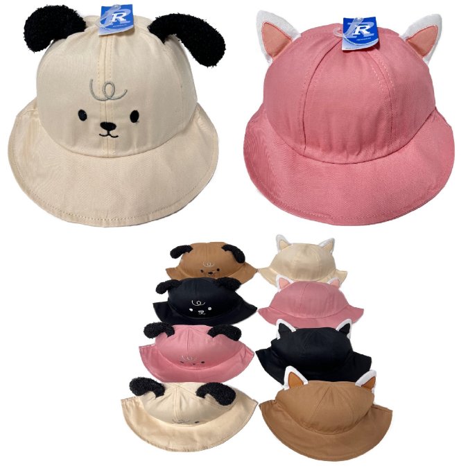 Bucket HAT with Ears [Dog/Cat] Size: 57-59cm