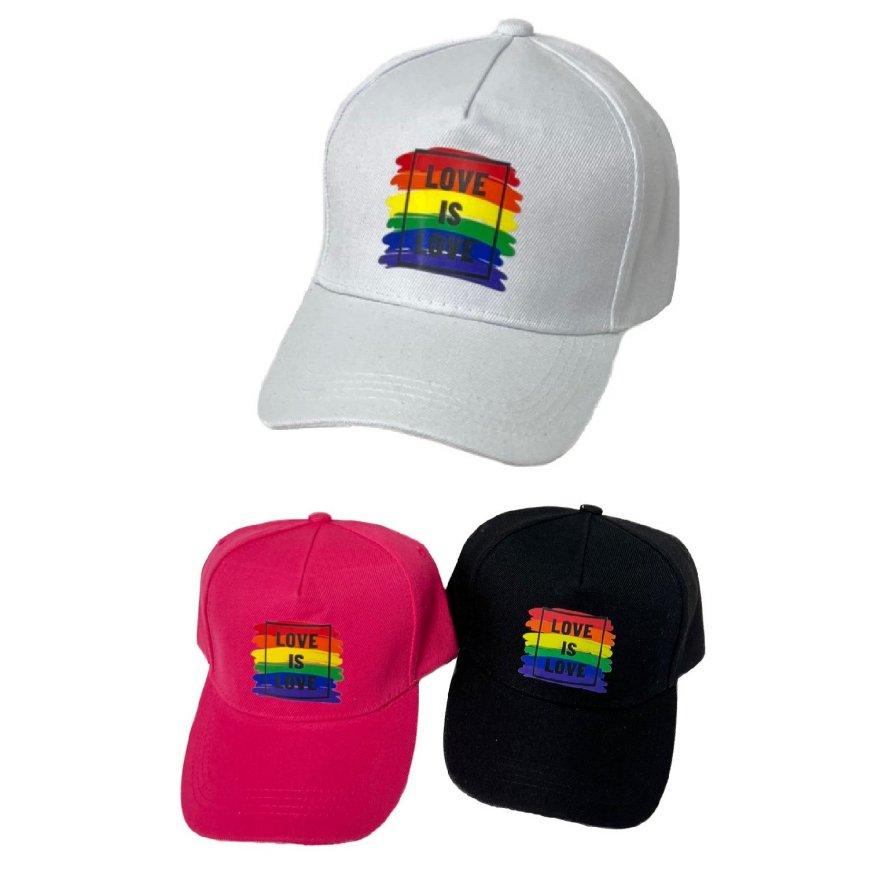 Pride HAT [Love is Love] Screen Print