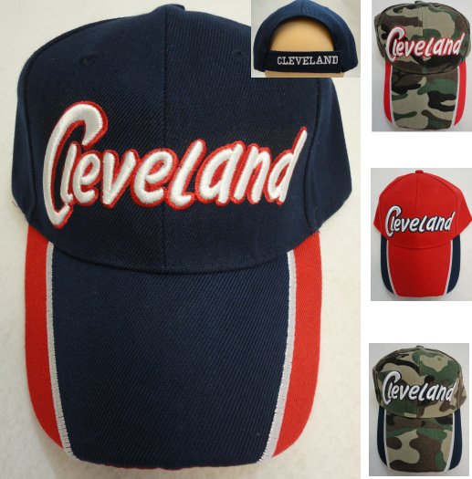 Cleveland BALL CAP [Navy/Red]