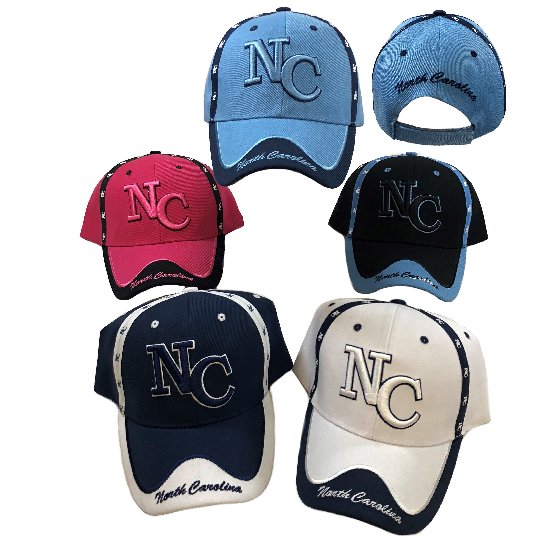 NC [North Carolina] Ball Cap [NC Trim]