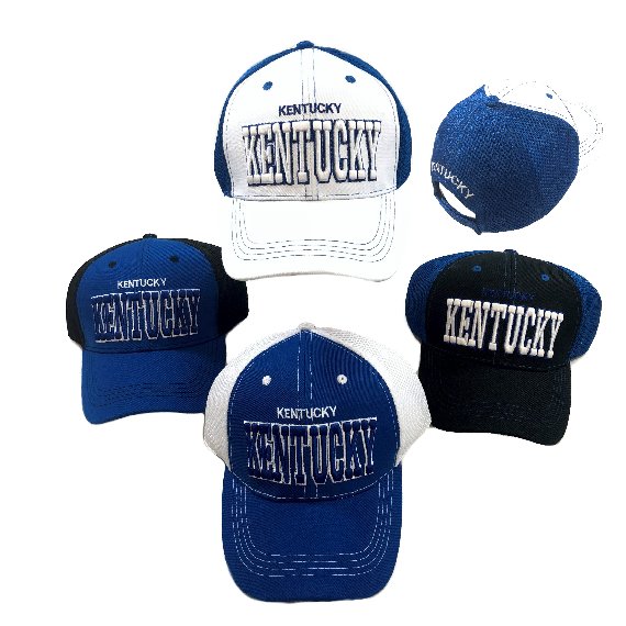 Air Mesh Back/Solid Front BALL CAP [KENTUCKY]