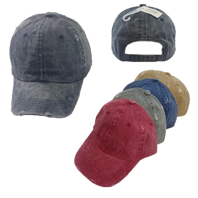 DENIM Washed Hat [Distressed]