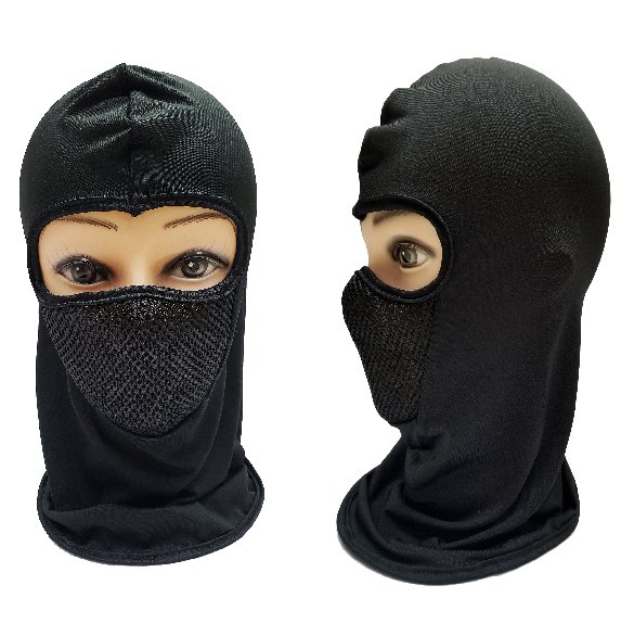 Ninja Face Mask [Black Only with Mesh Front]