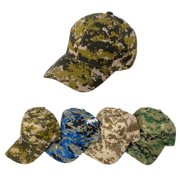 Digital Camo HAT Assortment