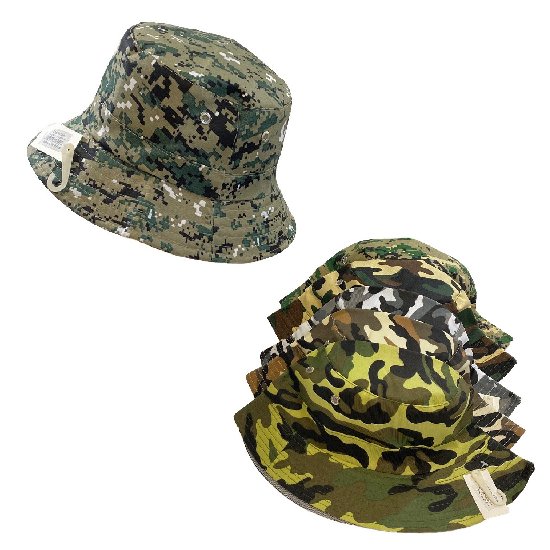 Bucket HAT [Assorted Camo]