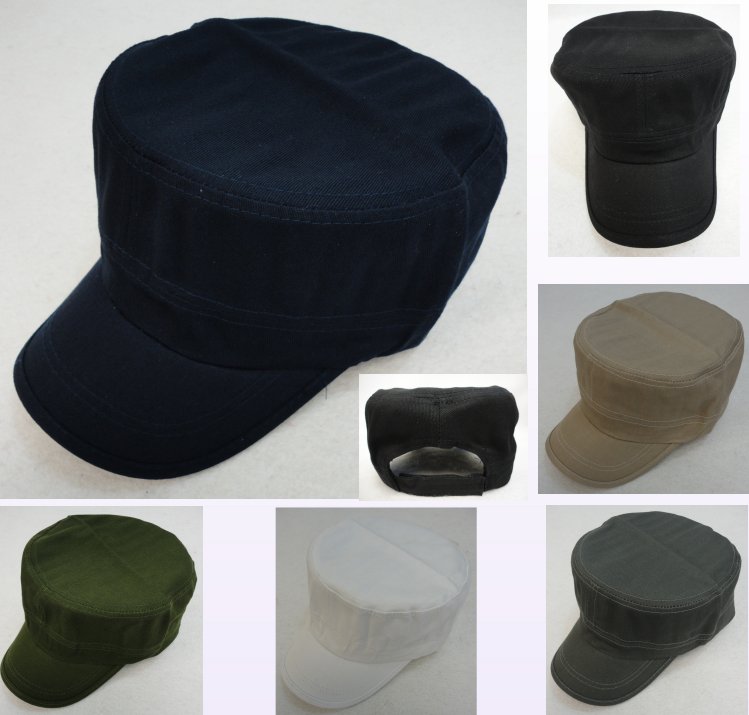 Cadet HAT [Solid]--COTTON