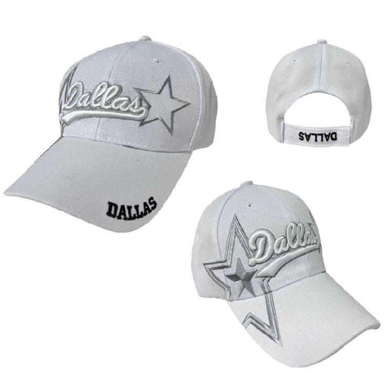 White Only DALLAS HAT [**Sewing Error**]