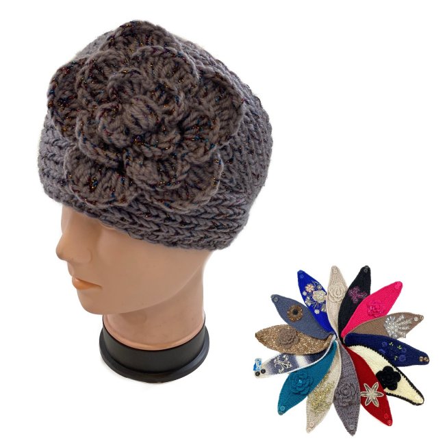 Over Stock Mix & Match Knitted HEADBAND [Wide]
