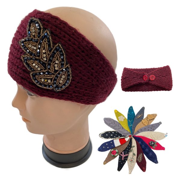 Over Stock Mix & Match Knitted HEADBAND