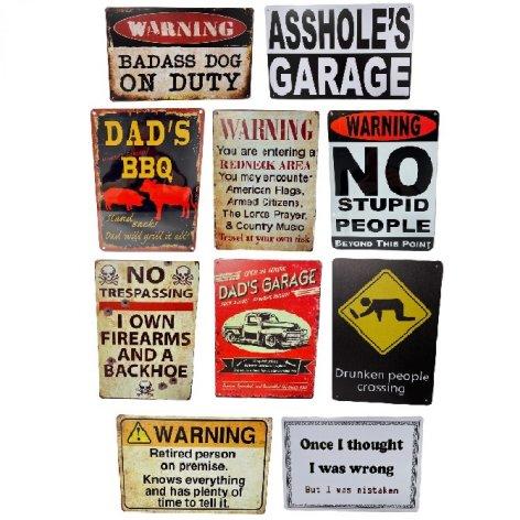 ''11.75''''x8'''' Metal Sign [Assortment #1]''