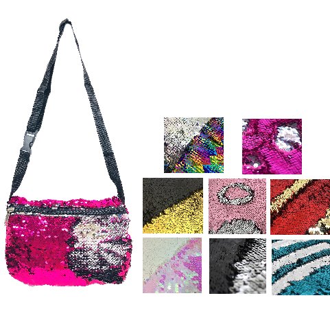 ''6.25''''x9.75'''' Reversible Sequin Waist Pack''