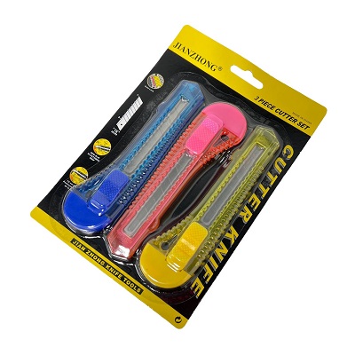 3pc Utility Box Cutter Set