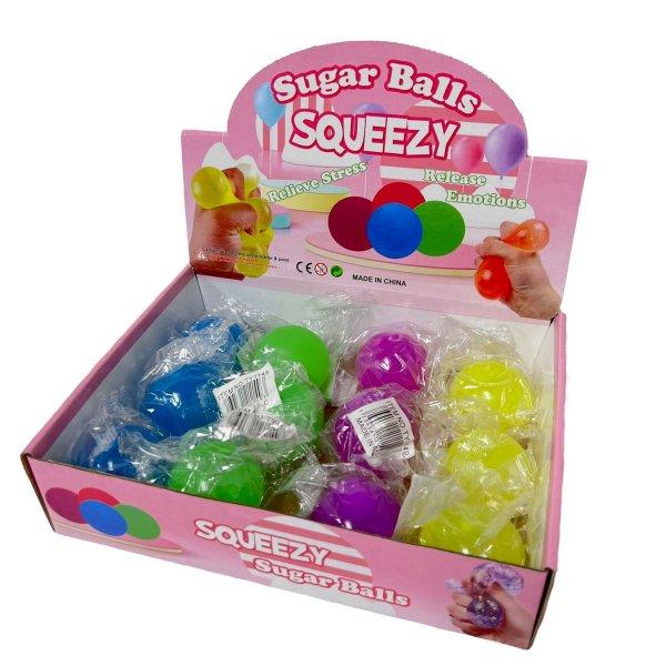 ''2'''' Squeezy Sugar Balls [Solid Colors]''