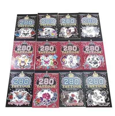 280pc Temporary Tattoo Book