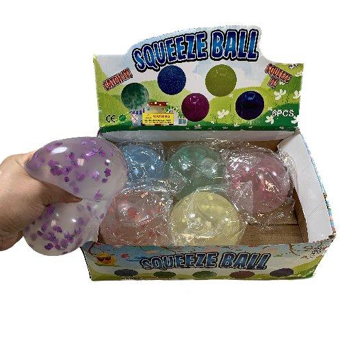 ''4'''' Squish Jelly Ball with Sprinkles''