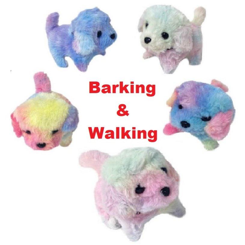 Barking and Walking Dog [Tie-Dye]