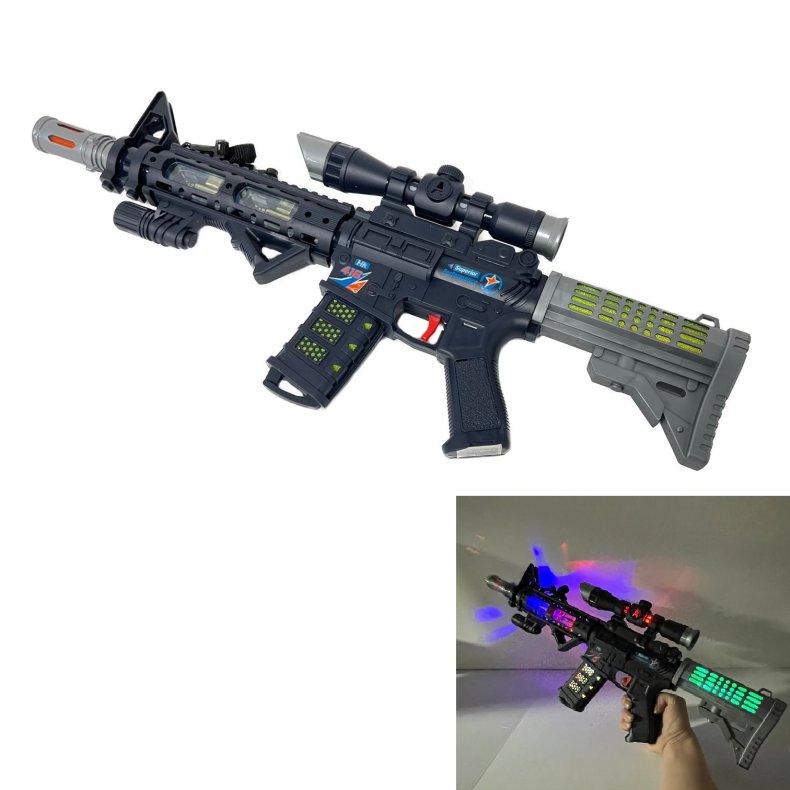 ''22'''' Superior Performance Sound/Light Toy Gun''