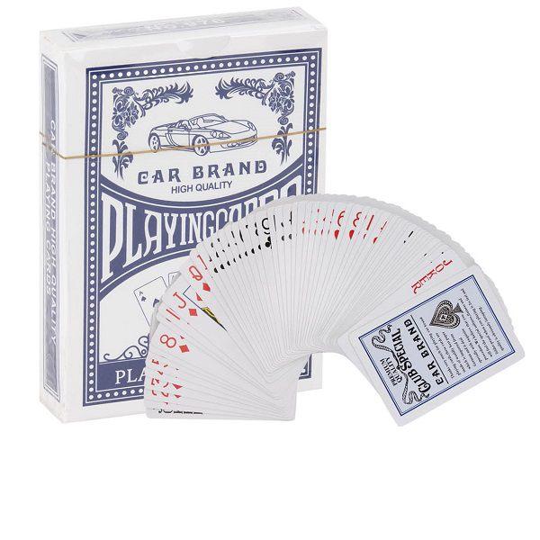 1pk Plastic Coated Playing Cards