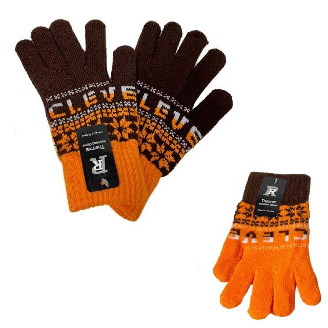 Knitted GLOVES [CLEVELAND B/O] *Large 