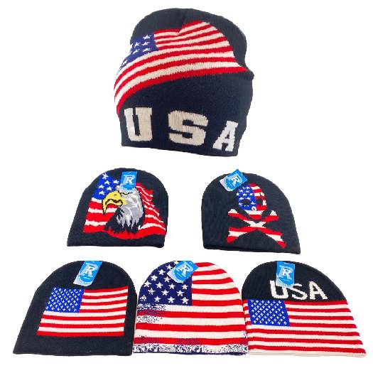 Knitted Beanie [Americana/FLAG Assortment]